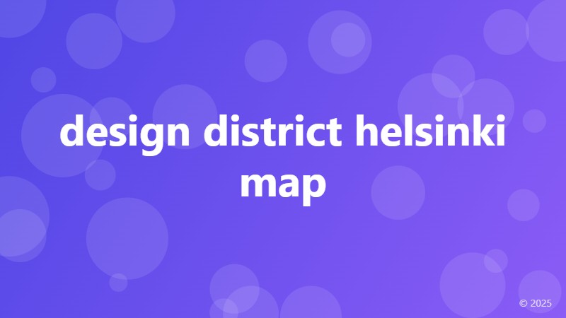 design district helsinki map
